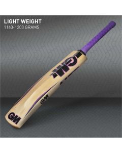 GM Kashmir Willow Cricket Bat  Haze Contender Size 5, Advanced Grip Technology: Extra Soft, Ergonomically Shaped, Vibration dampening.