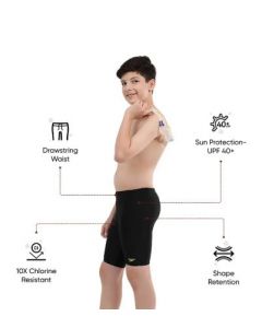 SPEEDO JM ESS HOUSTON JAMMER BLACK SIZE 26 8BS96816895 sun protection  upf 40+ 