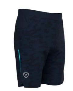 SPORTIFF M-CAMO BOOST MENS POLYSTER SHORTS FULLY STRETCHABLE NAVY