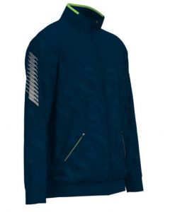 SPORTIFF TT-CAMO NAVY TRACK UPPER SLIM FIT NAVY 