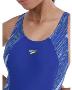 Speedo en HYPER BOOM RACERBACK VSHAPE BLUE s34  8gS45616769 PRINTED SIDE PANEL 
